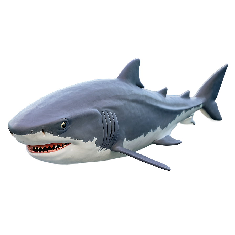 Grandpa Shark At Sea Png 78 PNG image