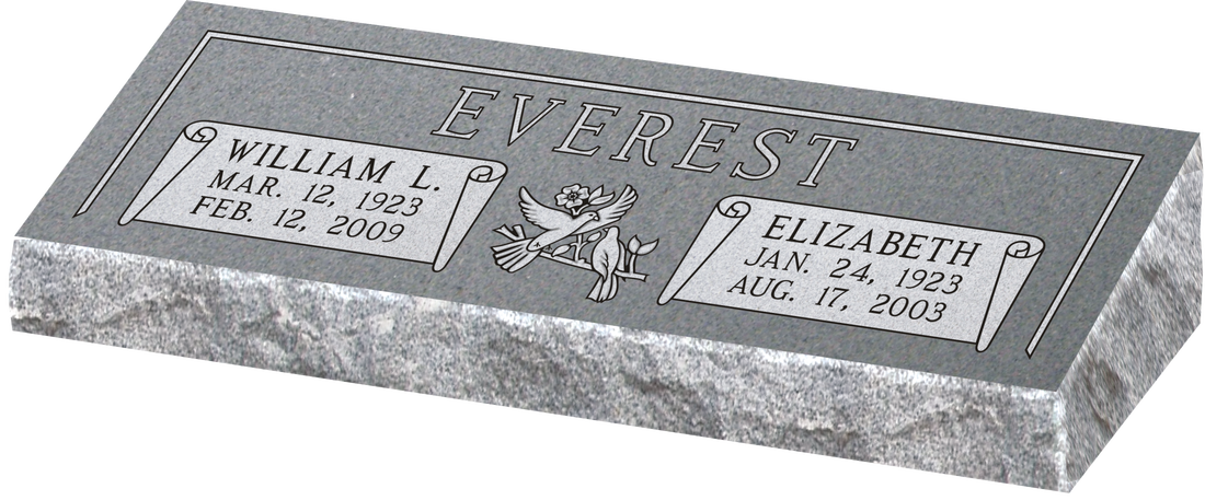 Granite Gravestone Everest Family PNG image