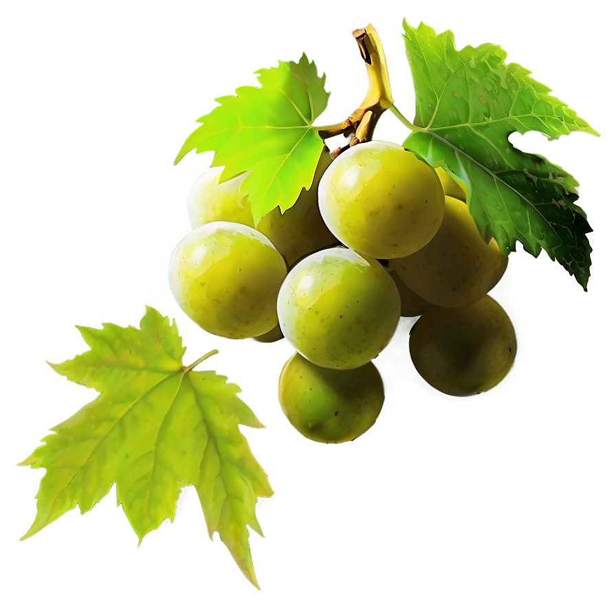 Grape With Leaf Png Lut PNG image