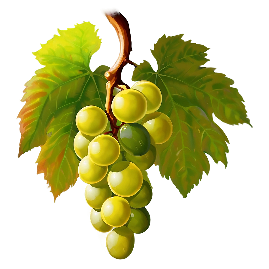 Grapes With Leaves Png 93 PNG image