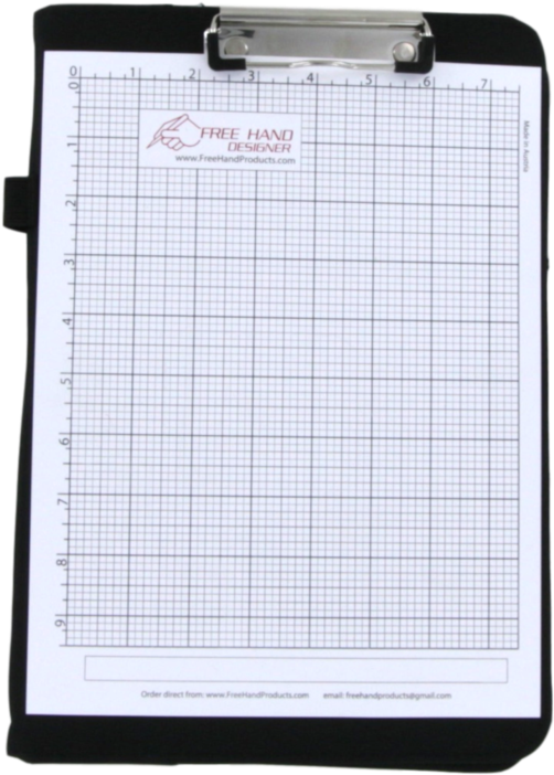 Graph Paper Clipboard Design Tool PNG image