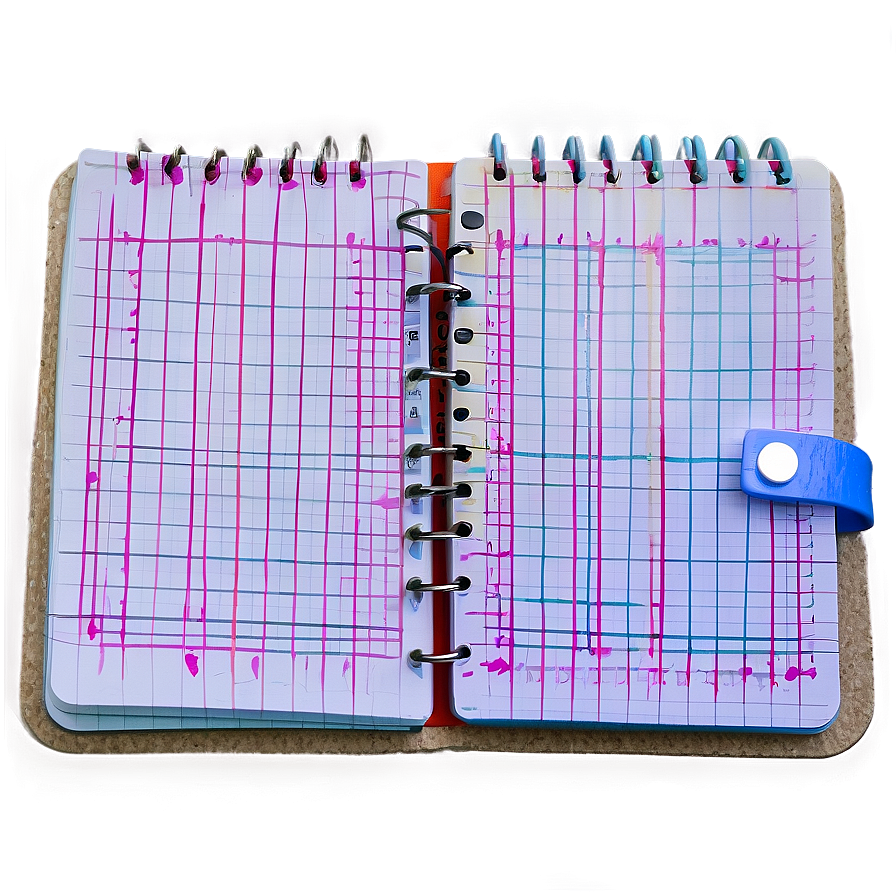 Graph Paper Notebook Style Png 33 PNG image