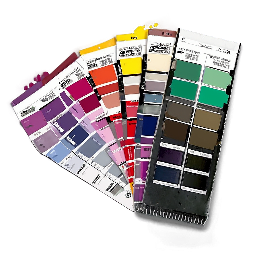 Graphic Design Paint Swatches Png Rsm90 PNG image