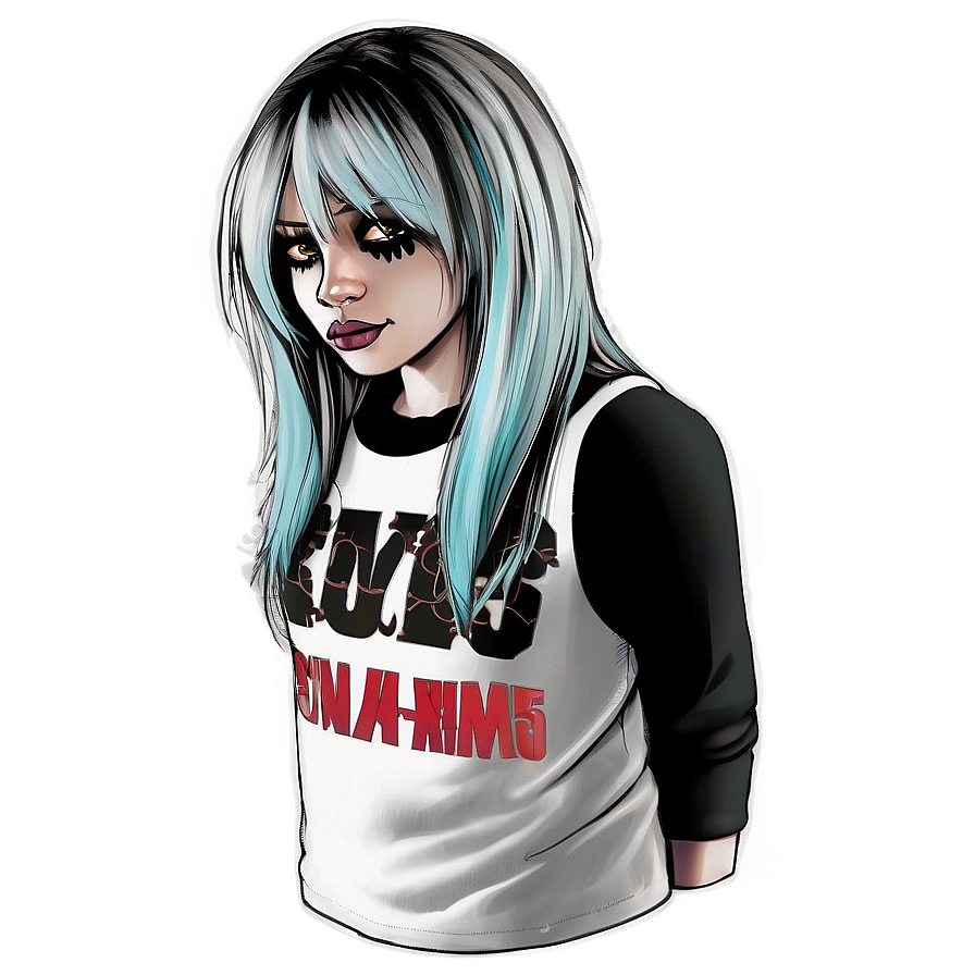 Graphic Emo Shirt Png 53 PNG image