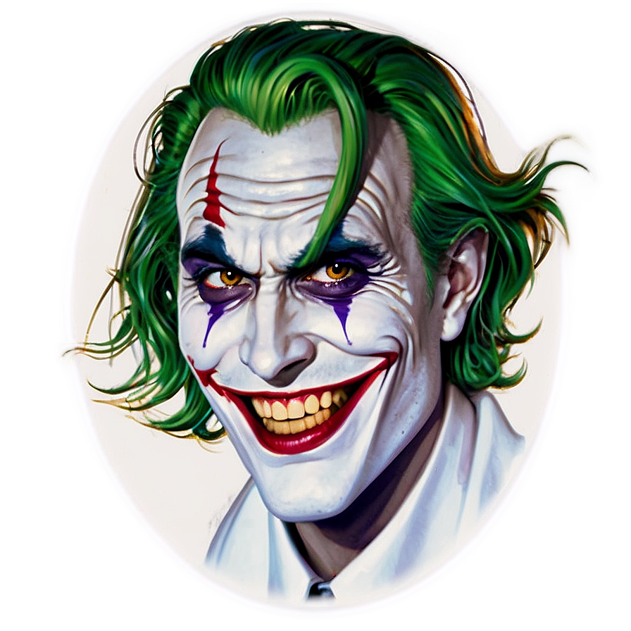 Graphic Joker Grin Png Pob PNG image