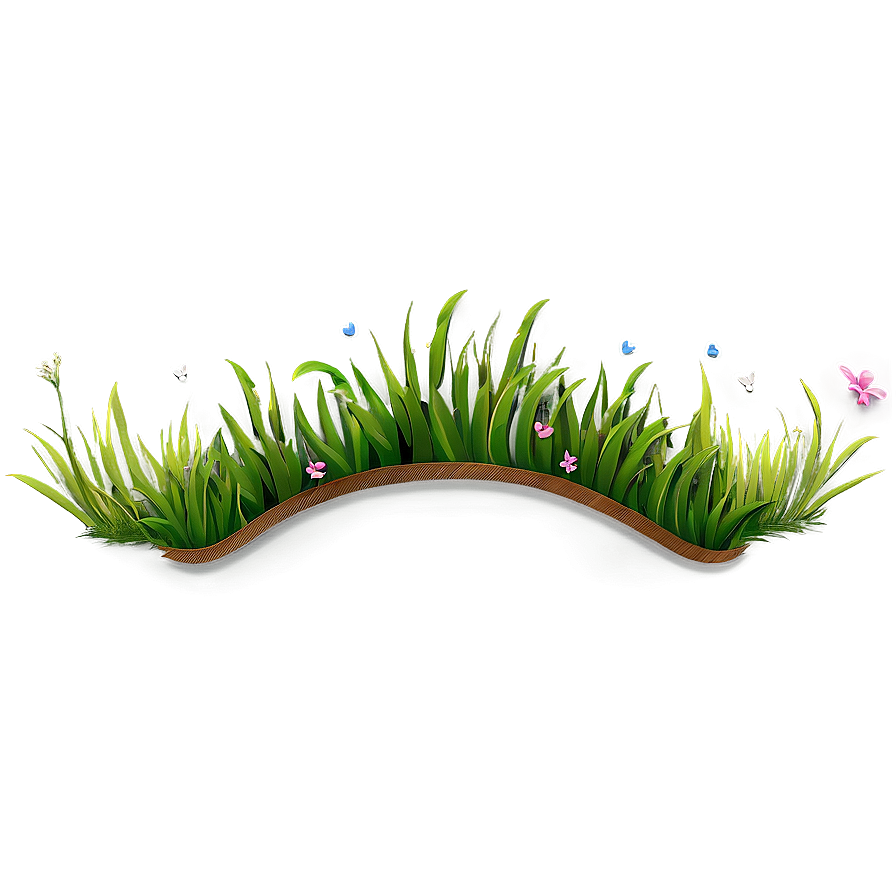 Grass Border Clipart Png 06272024 PNG image