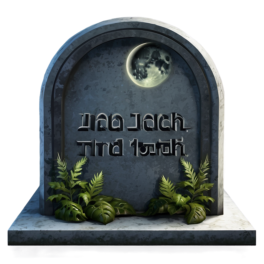 Grave And Moon Png Ywd8 PNG image
