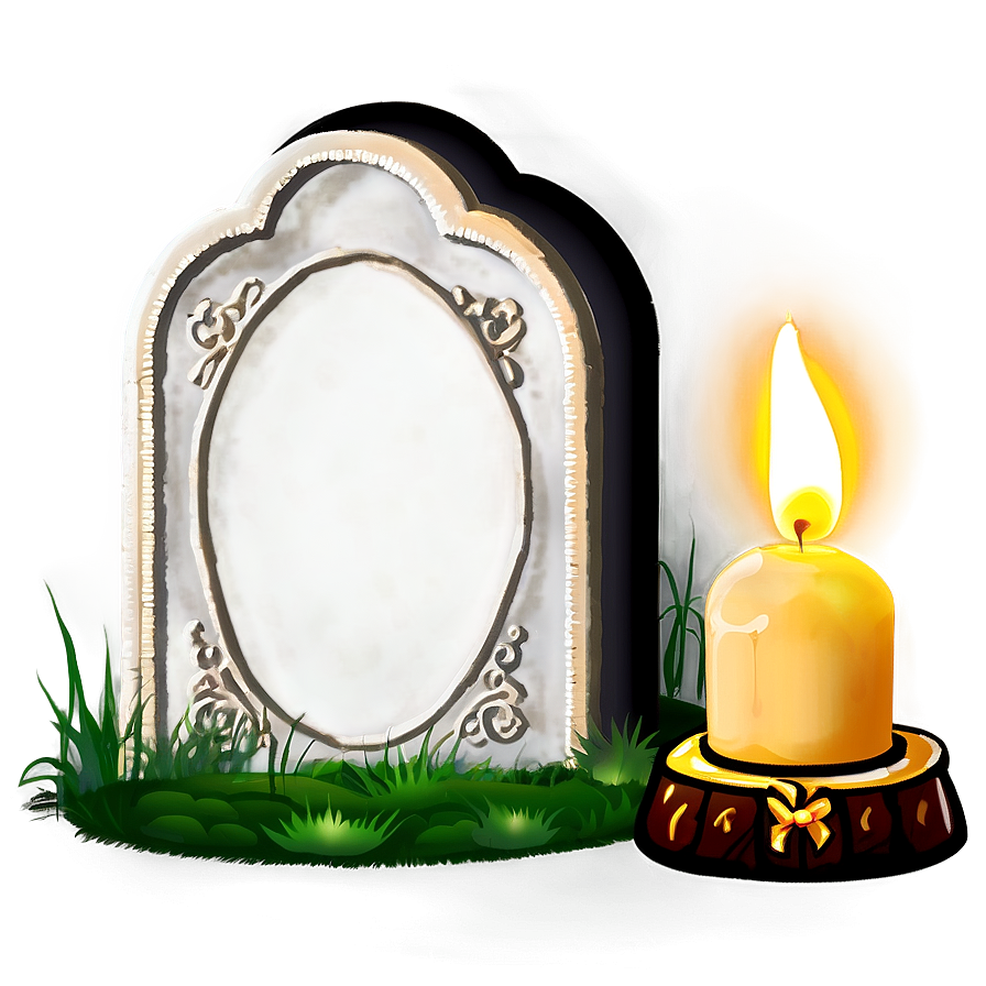 Grave With Candle Png Jgy PNG image