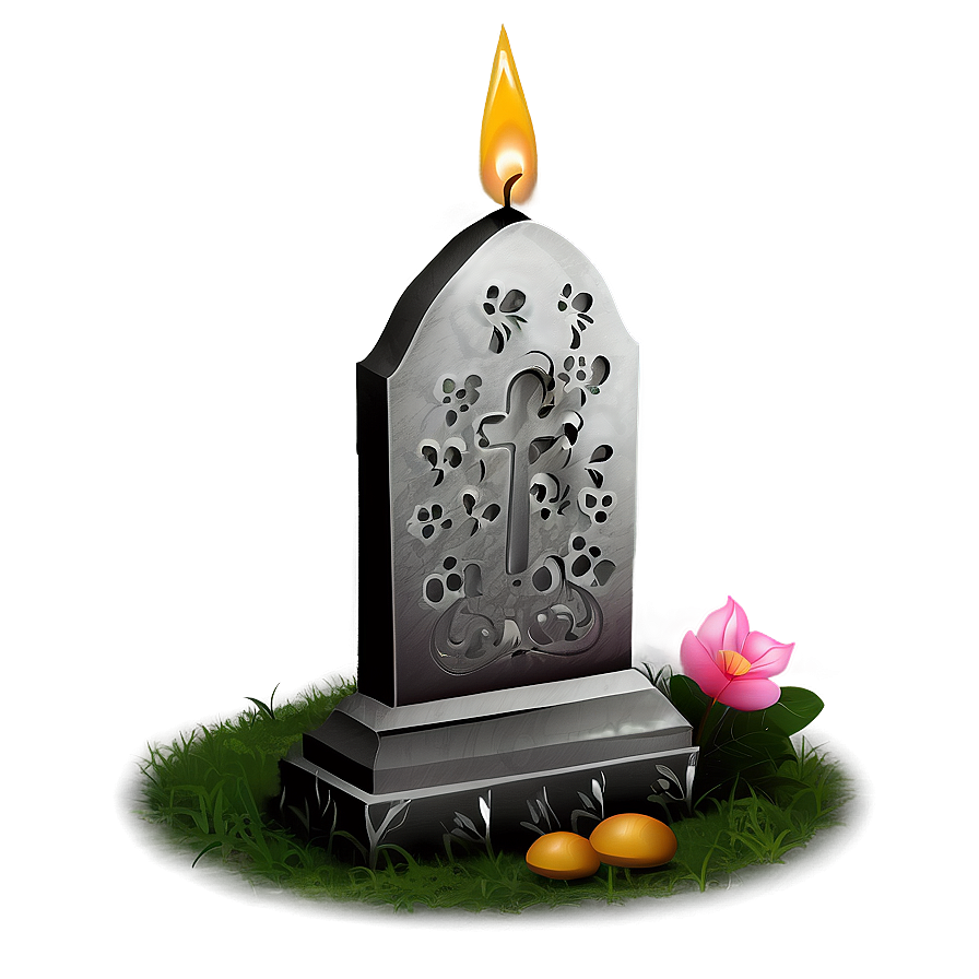 Grave With Candle Png Ncg PNG image