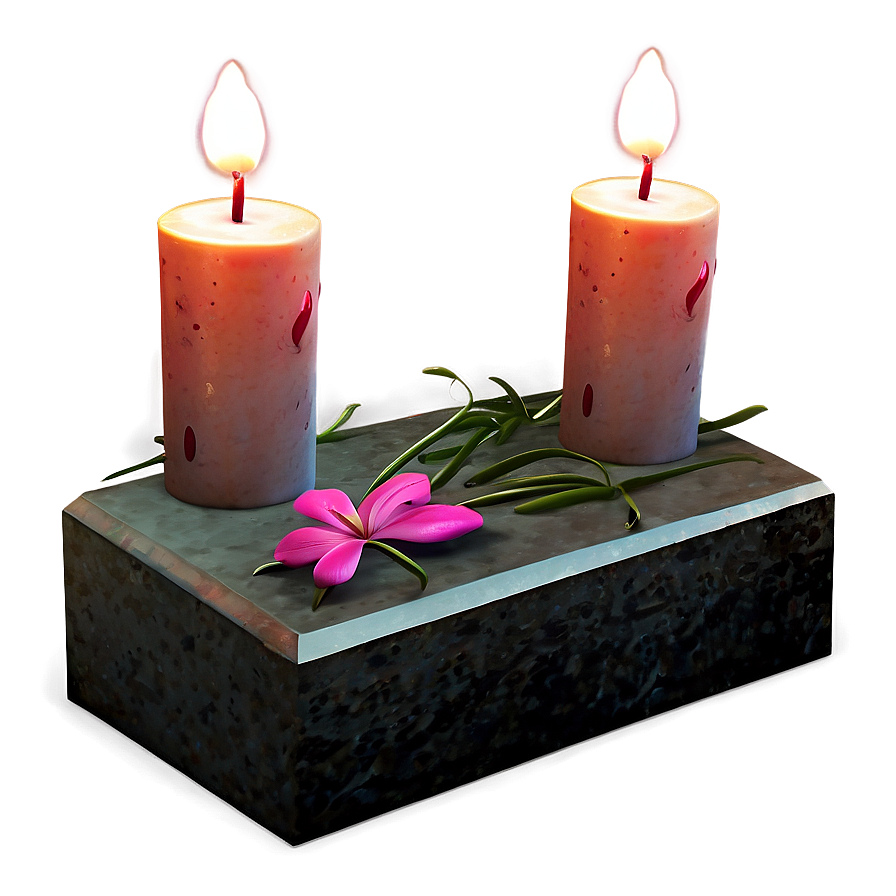 Grave With Candle Png Ywe16 PNG image