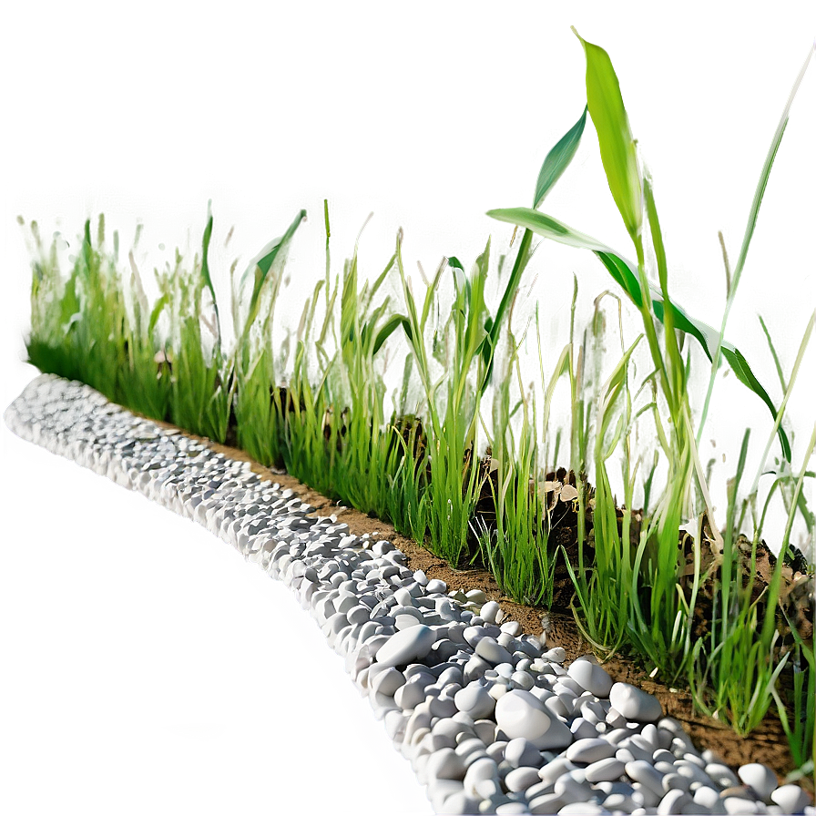 Gravel With Grass Png 88 PNG image