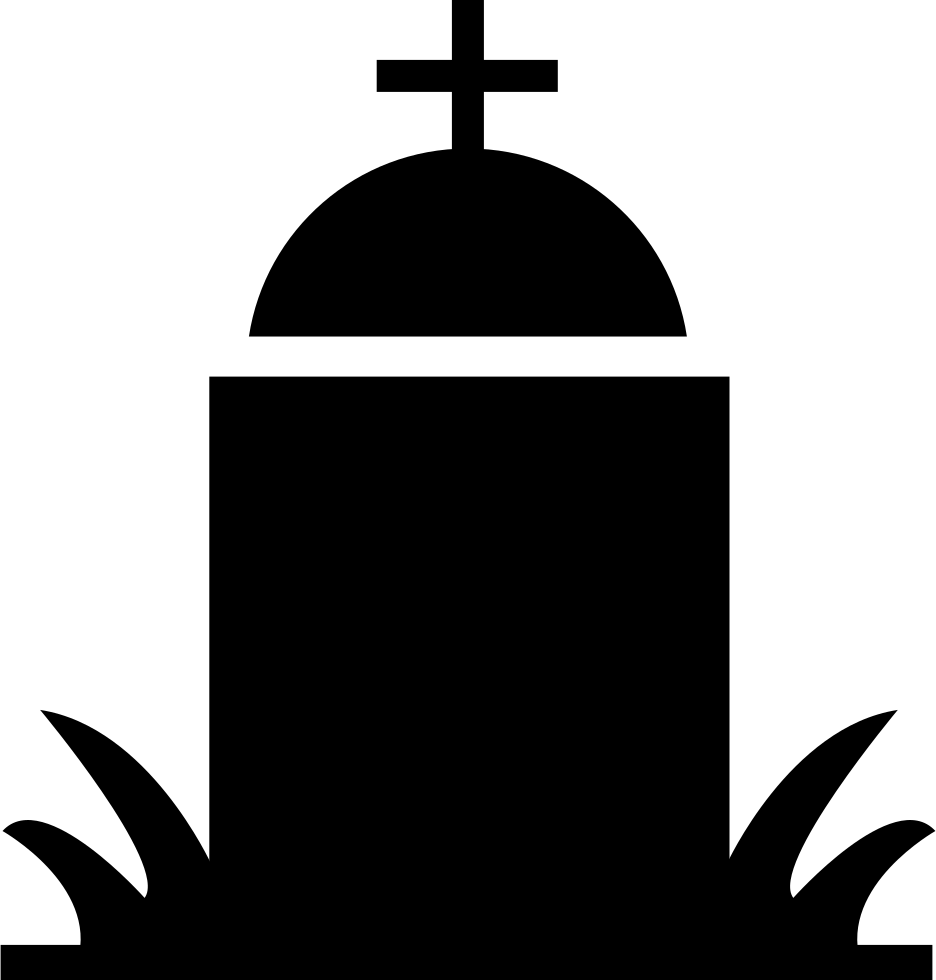 Graveyard Silhouette Tombstone PNG image