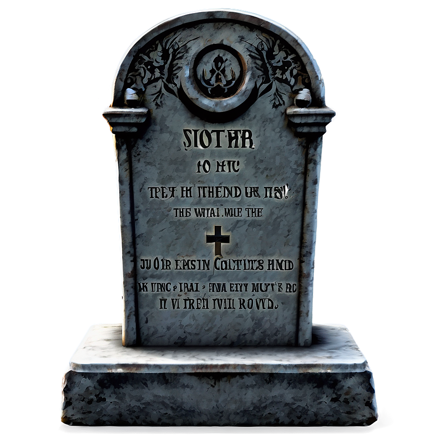 Graveyard Tombstone Png Txp23 PNG image