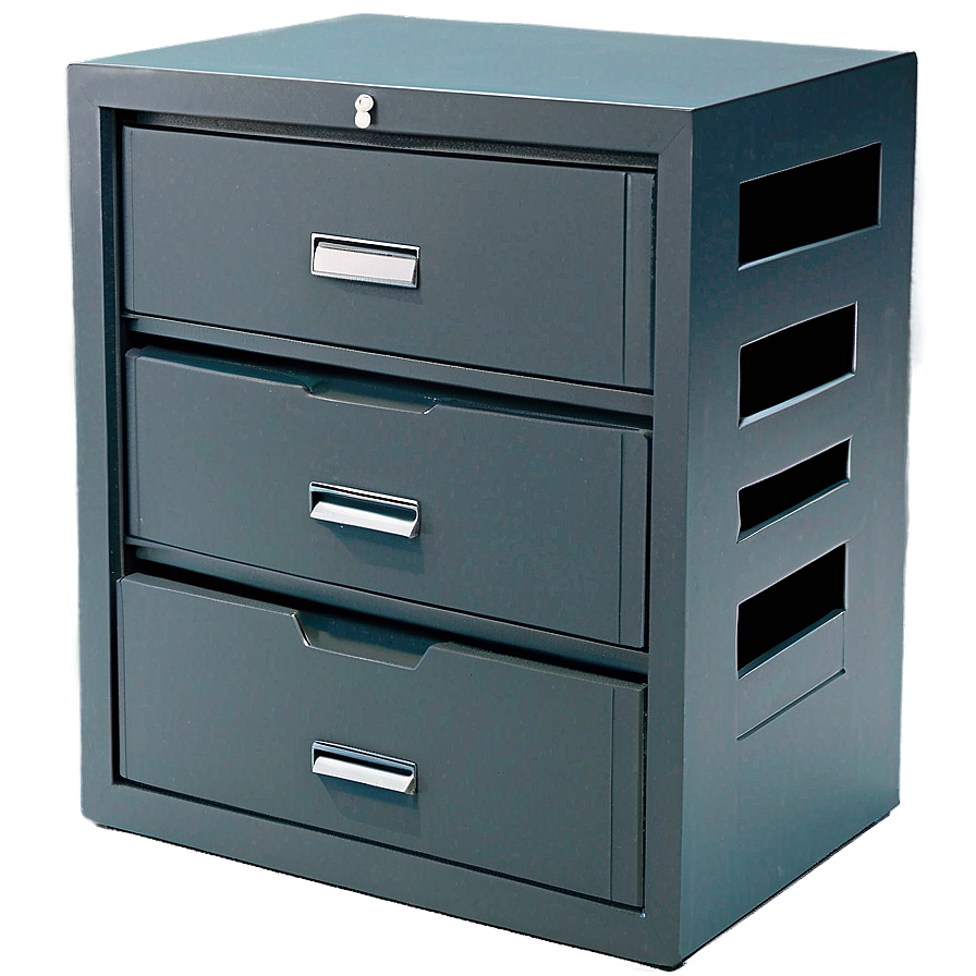 Gray Filing Cabinet Png 23 PNG image