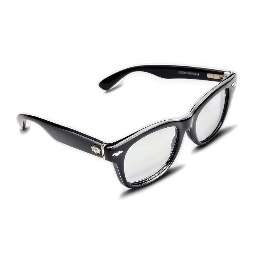 Grayscale Eyeglasses Design Png 06252024 PNG image