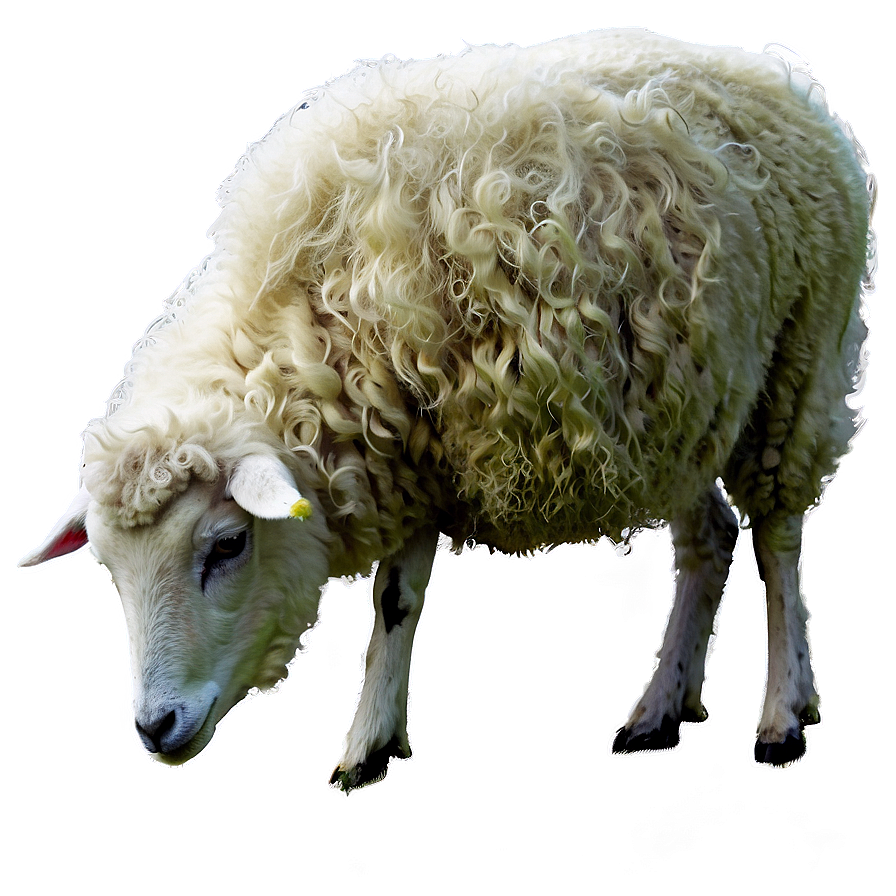 Grazing Sheep Png Lit86 PNG image