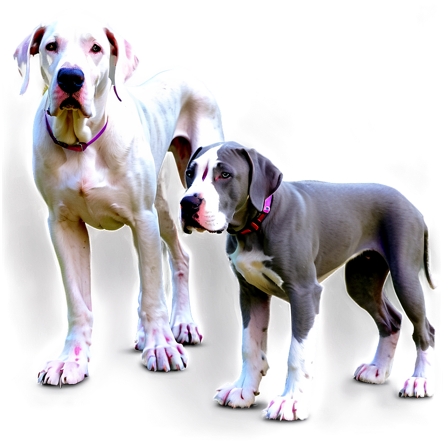 Great Dane Family Png 06212024 PNG image