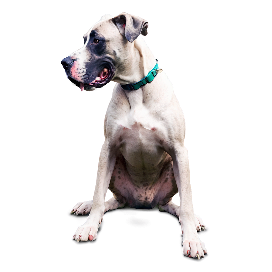 Great Dane In Action Png Bgi10 PNG image