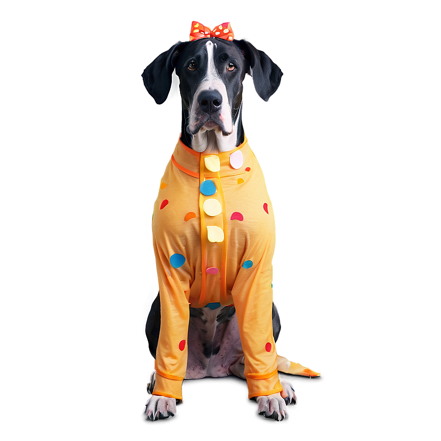 Great Dane In Costume Png 06212024 PNG image