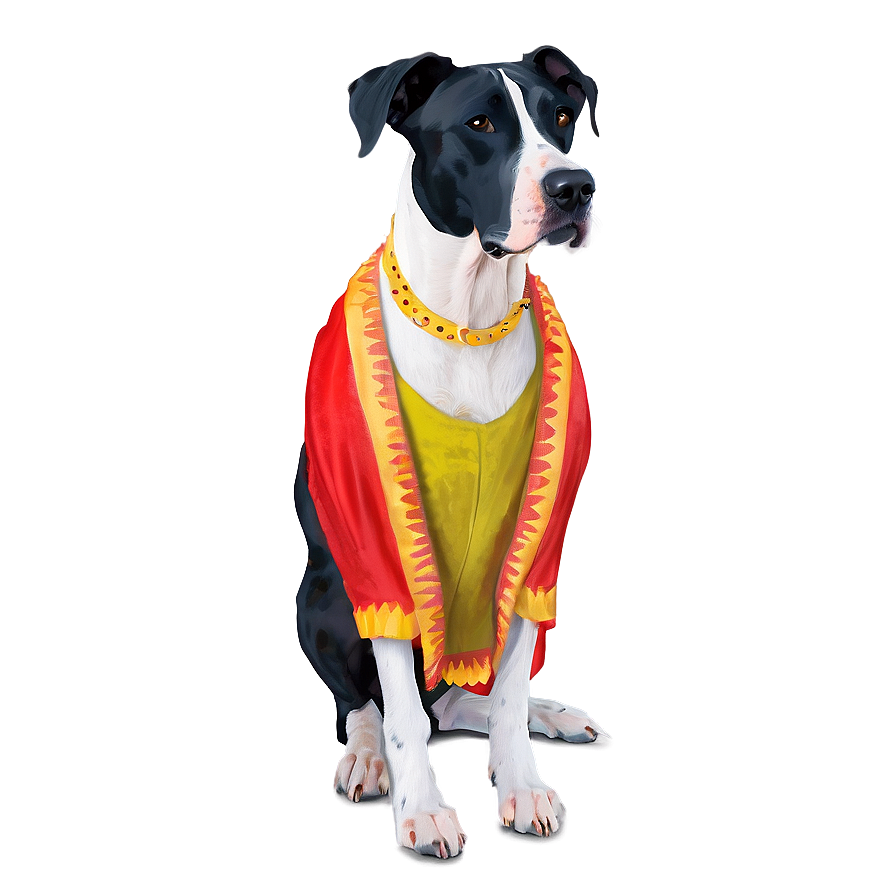 Great Dane In Costume Png 99 PNG image