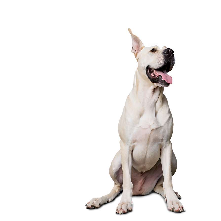 Great Dane Looking Up Png Rnv44 PNG image