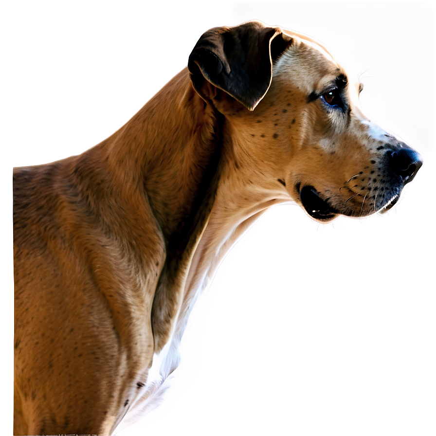 Great Dane Side View Png 32 PNG image