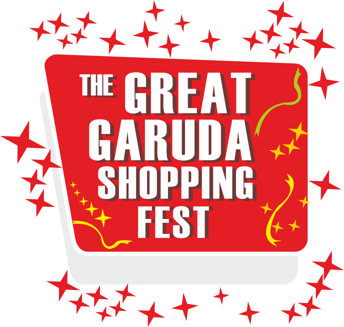 Great Garuda Shopping Fest Graphic PNG image