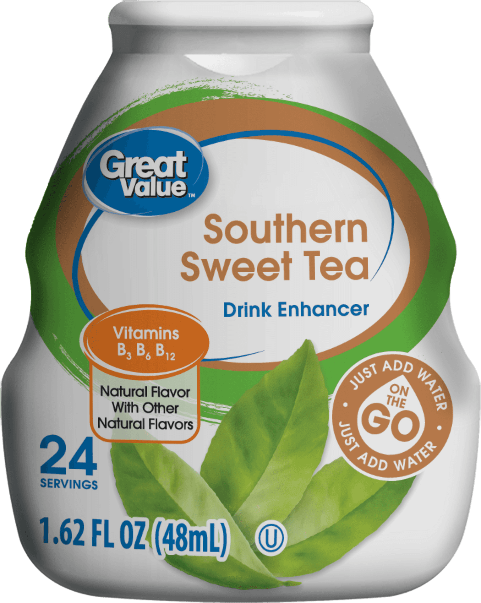 Great Value Southern Sweet Tea Drink Enhancer PNG image