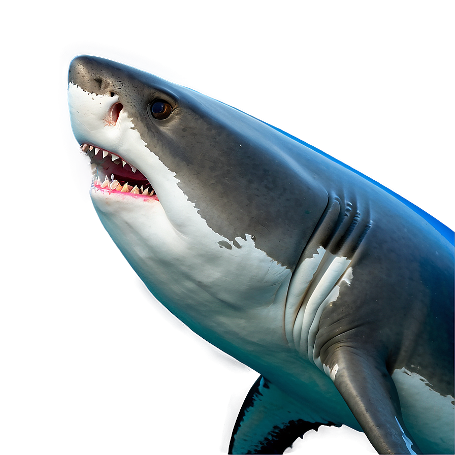 Great White Shark A PNG image