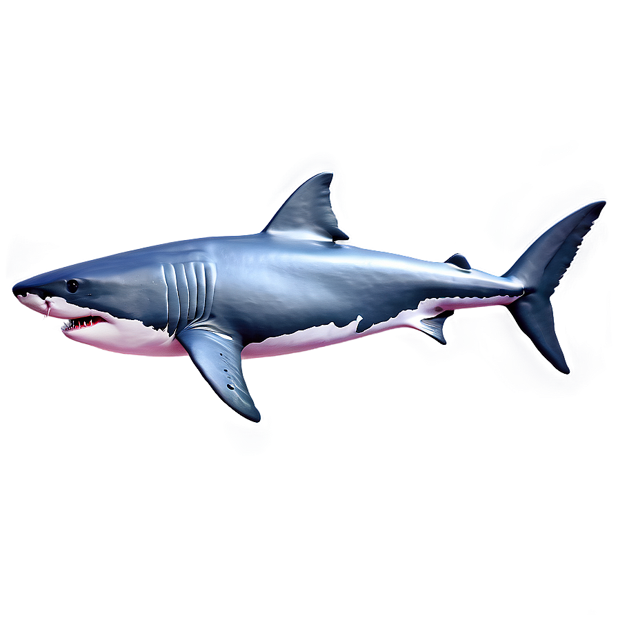 Great White Shark Art Png 06122024 PNG image