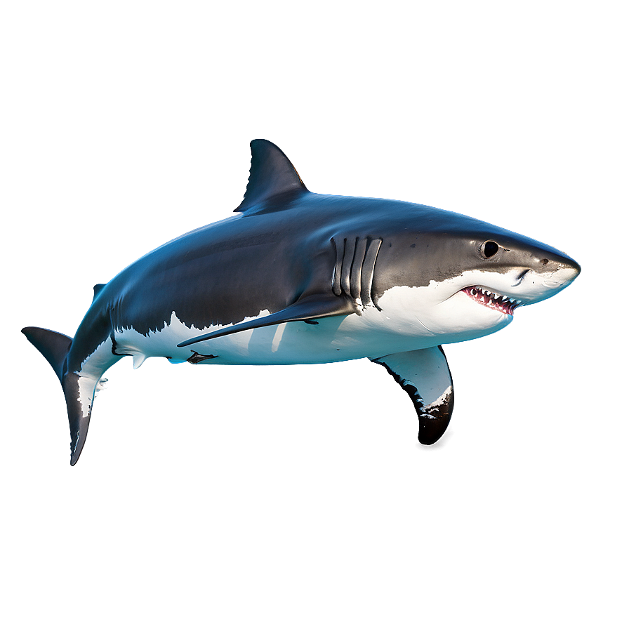 Great White Shark In Action Png 93 PNG image