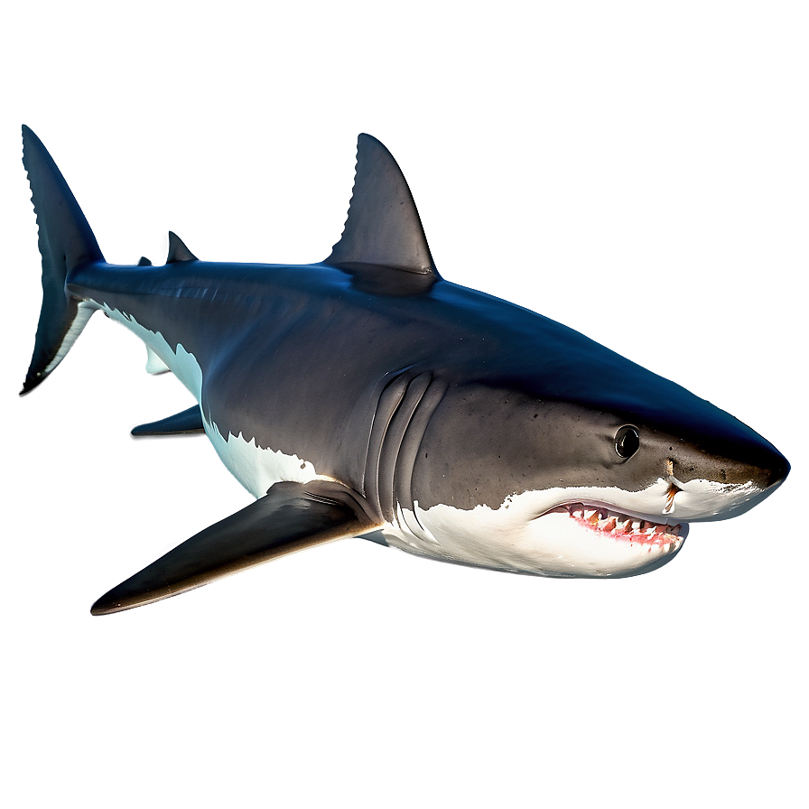 Great White Shark Swimming Png 89 PNG image