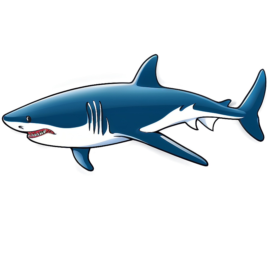 Great White Shark Vector Png Fod PNG image