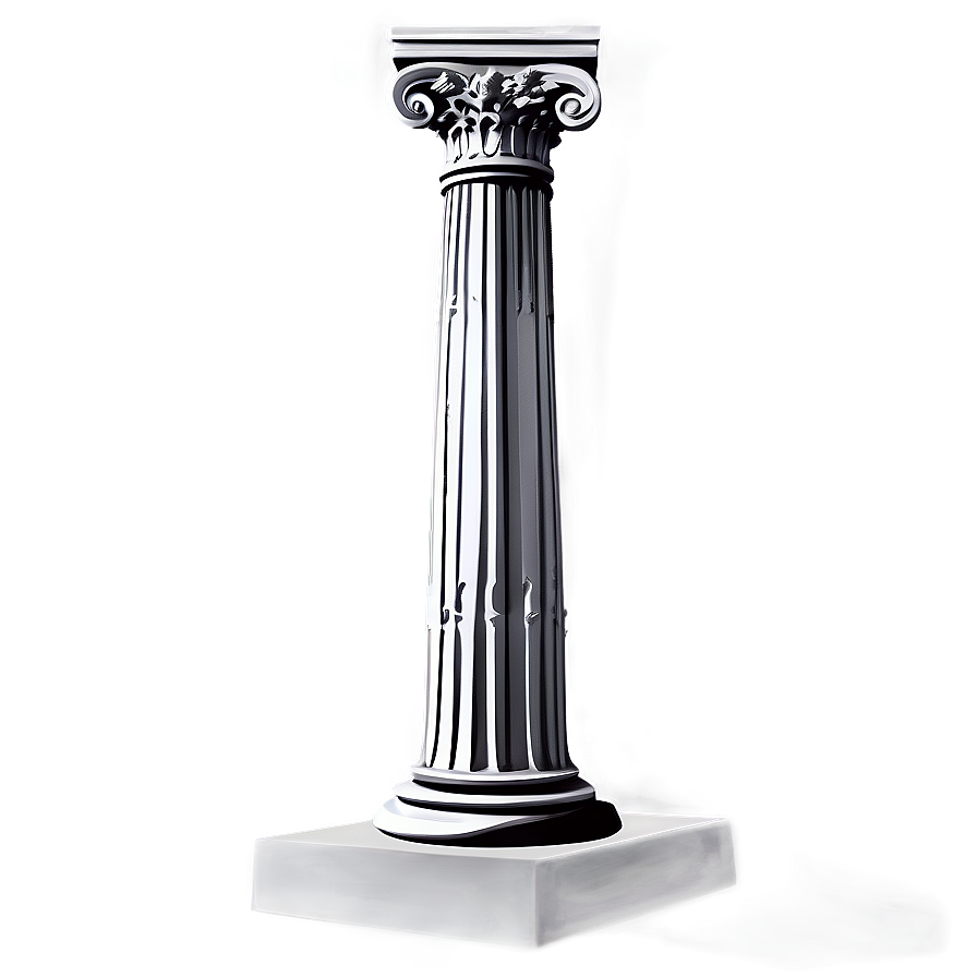 Greek Column Pedestal Png 06212024 PNG image