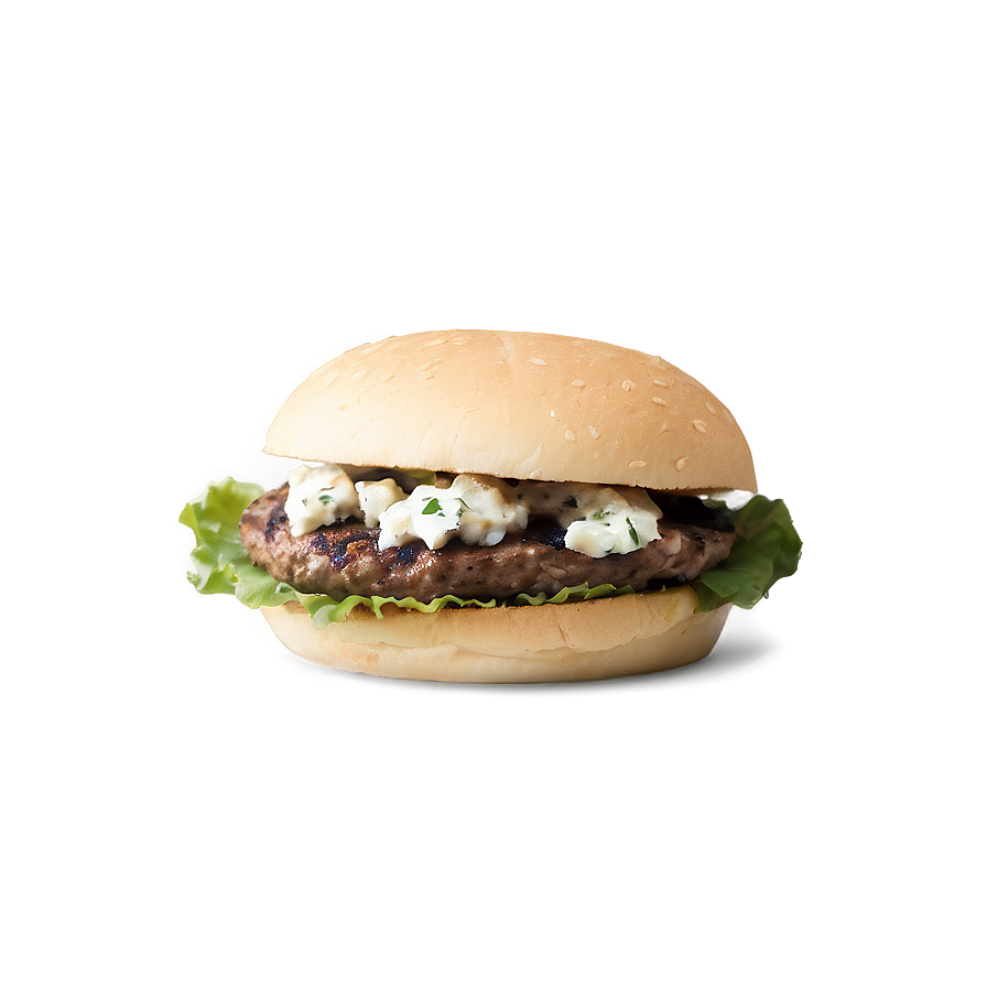 Greek Lamb Feta Burger Png Bji PNG image