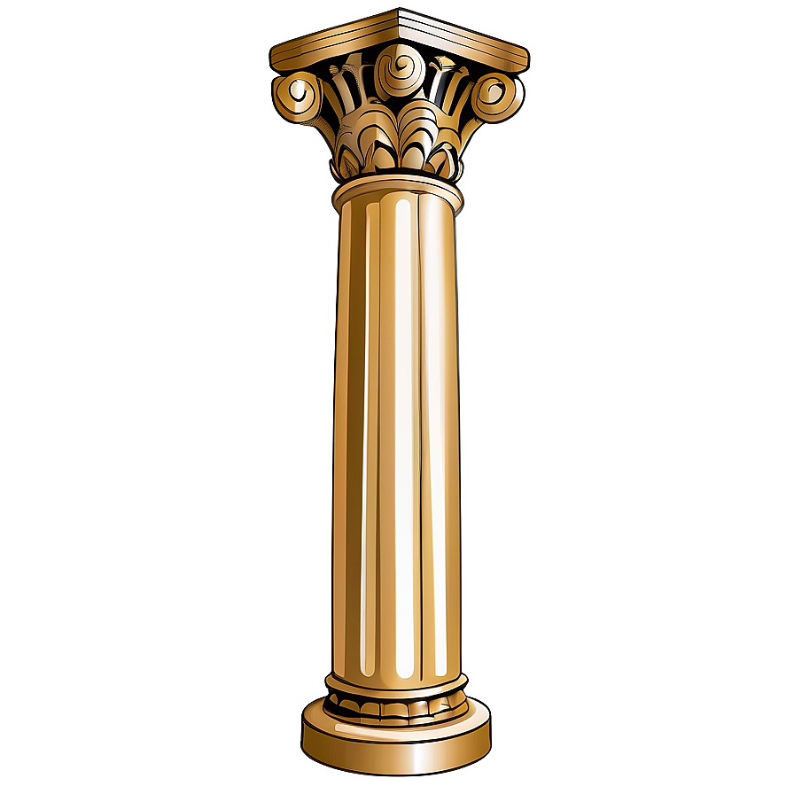 Greek Pillar Drawing Png Eff49 PNG image