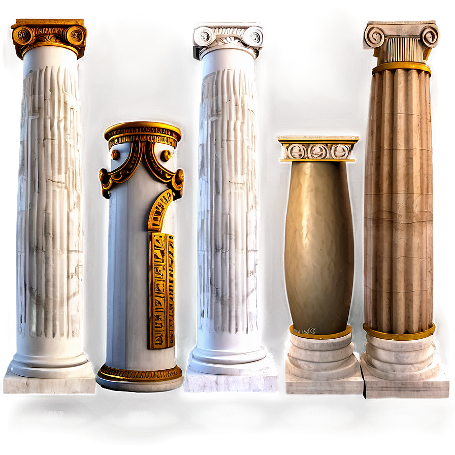 Greek Pillar Facade Png Atg PNG image