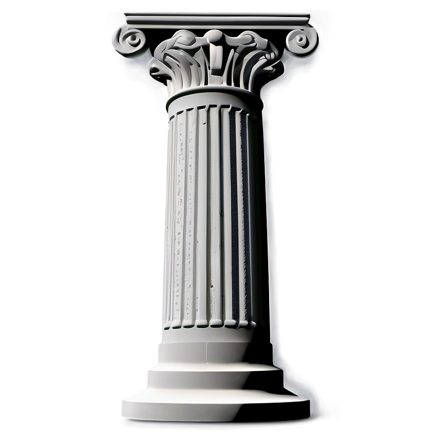 Greek Pillar Symbol Png 06212024 PNG image