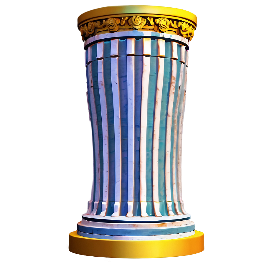 Greek Temple Pillar Png 06212024 PNG image