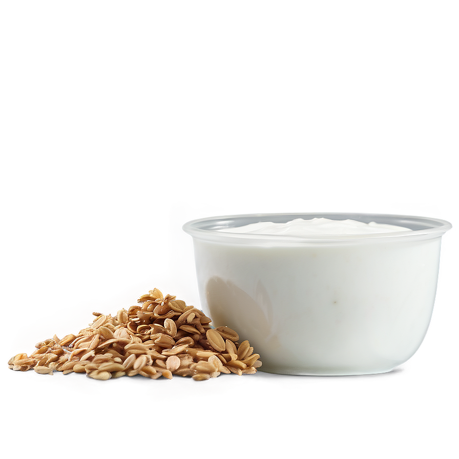 Greek Yogurt With Granola Png 77 PNG image