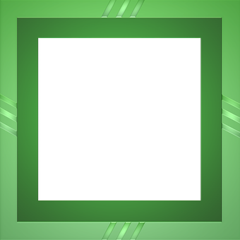 Green Abstract Frame PNG image