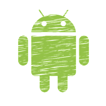 Green Android Robot Icon PNG image