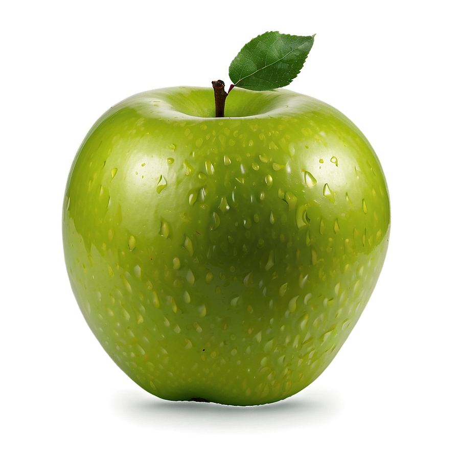 Green Apple With Bite Mark Png 06132024 PNG image