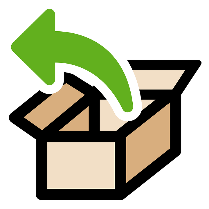 Green Arrow Unboxing Icon PNG image