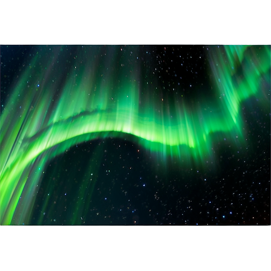 Green Aurora Borealis Png 36 PNG image