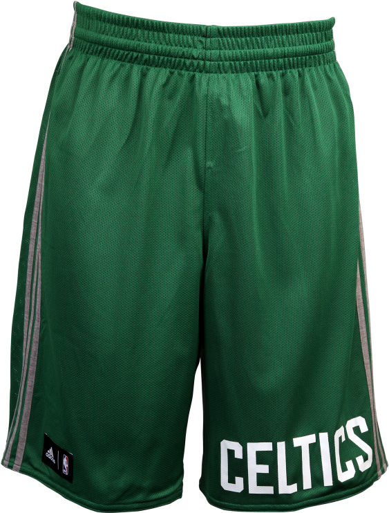 Green Basketball Shorts Celtics PNG image