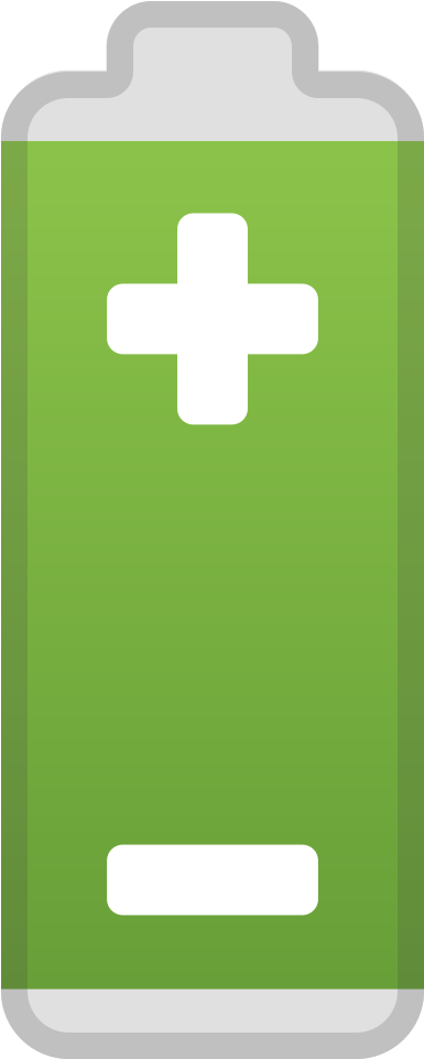 Green Battery Icon PNG image