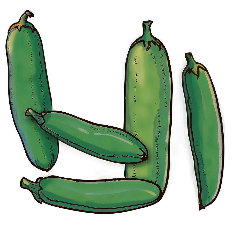 Green Beans Sketch Png 94 PNG image