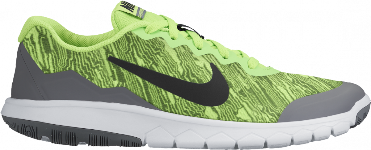 Green Black Nike Running Shoe PNG image