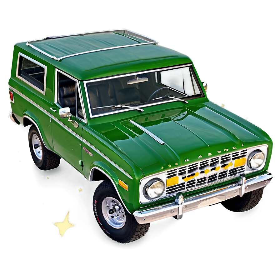 Green Bronco Png Aeb PNG image